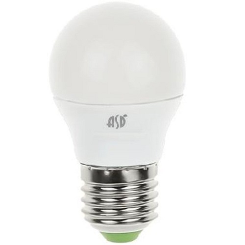 Лампа светодиодная ASD Standart G45 Шар E27 220В 5Вт 450Лм 3000К 45х78мм фото Лампа светодиодная ASD Standart G45 Шар E27 220В 5Вт 450Лм 3000К 45х78мм картинка